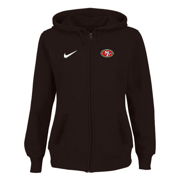 Womens San Francisco 49ers Brown Stadium Rally Full Zip Hoodie 