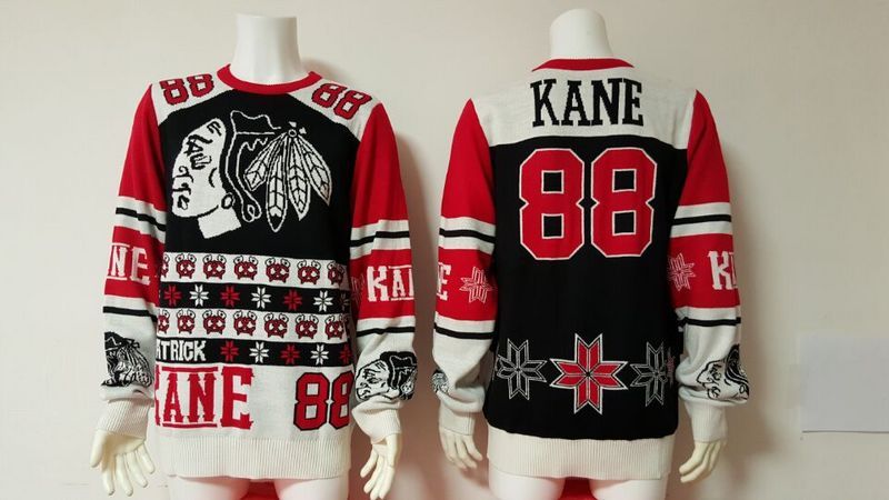 NHL Chicago Blackhawks #88 Kane Sweater