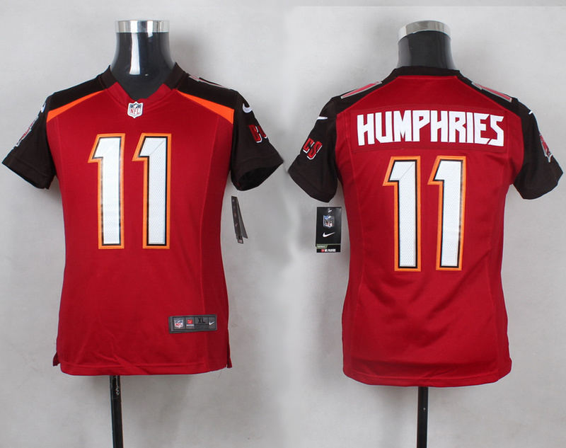 Youth Nike Tampa Bay Buccaneers #11 Humphries Red Limited Jersey