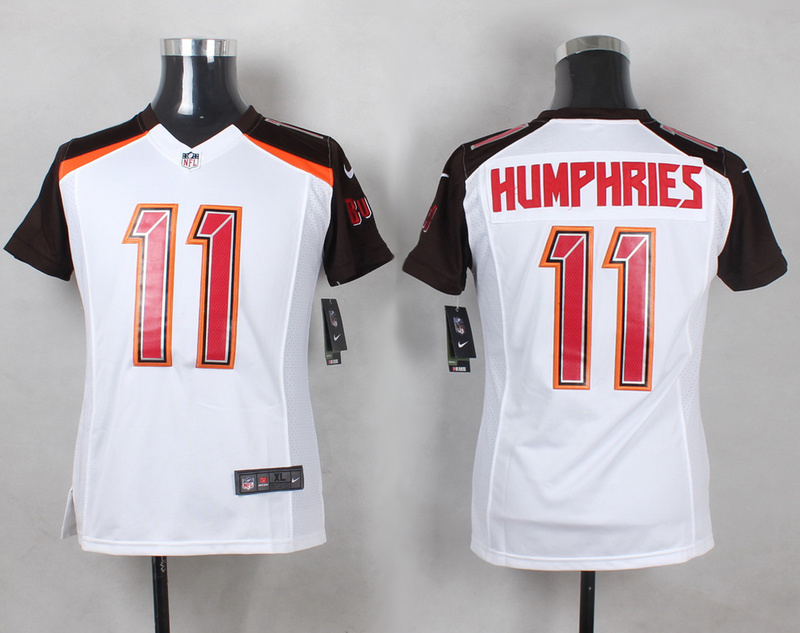 Youth Nike Tampa Bay Buccaneers #11 Humphries White Limited Jersey