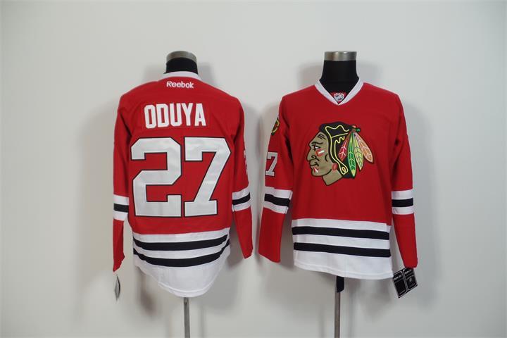 NHL Chicago blackhawks #27 Oduya Red Jersey