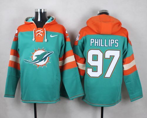 NFL Miami Dolphins #97 Phillips Green Hoodie