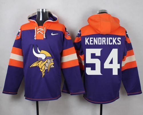 NFL Minnesota Vikings #54 Kendricks Purple Hoodie