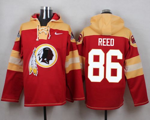 NFL Washington Redskins #86 Reed Red Hoodie