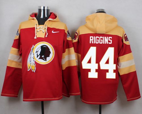 NFL Washington Redskins #44 Riggins Red Hoodie
