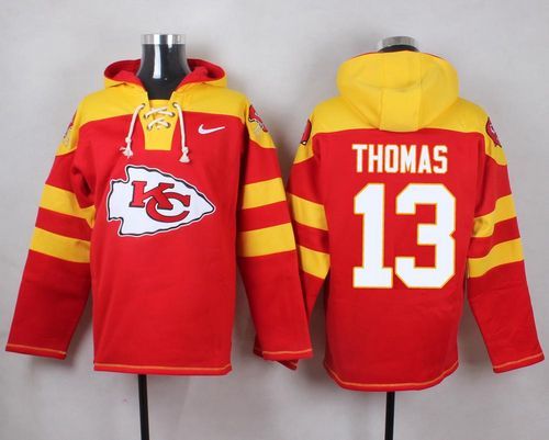 NFL Kansas City Chiefs #13 Thomas Red Hoodie