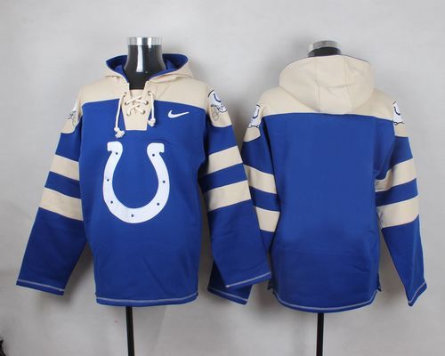 NFL Indianapolis Colts Blank Blue Hoodie