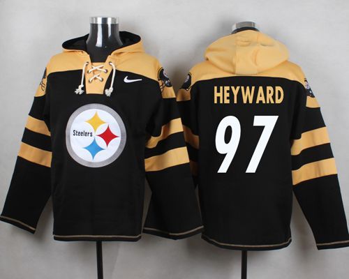 NFL Pittsburge Steelers #97 Heyward Black Hoodie