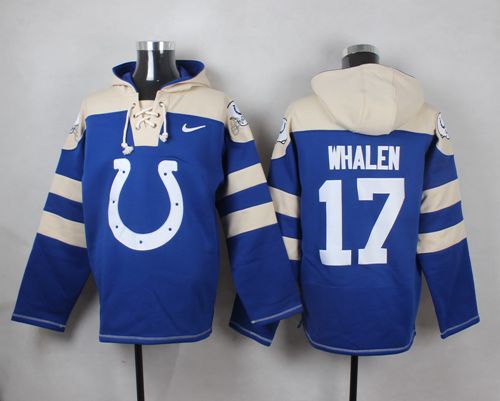NFL Indianapolis Colts #17 Whalen Blue Hoodie