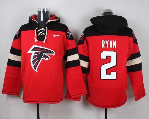 NFL Atlanta Falcons #2 Ryan Red Hoodie