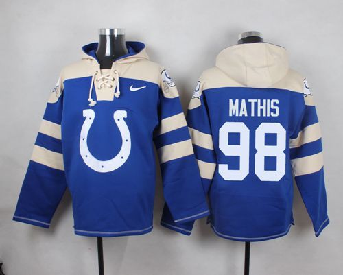 NFL Indianapolis Colts #98 Mathis Blue Hoodie