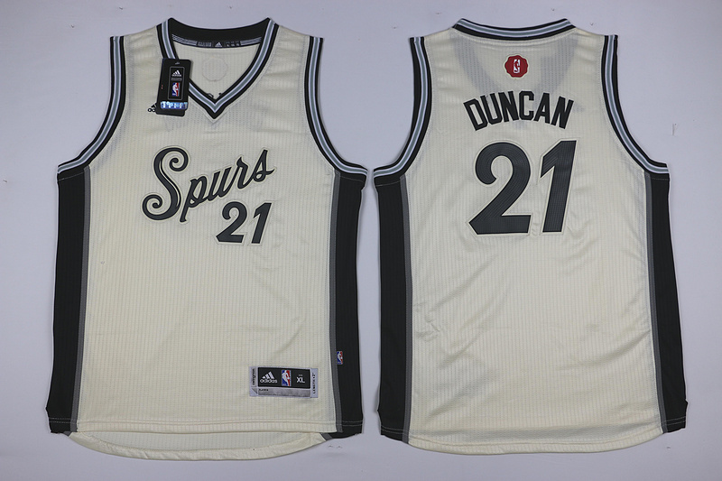 Youth NBA San Antonio Spurs #21 Duncan 15-16 Christmas Jersey