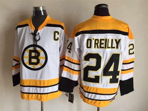 NHL Boston Bruins #24 OReilly White New Jersey
