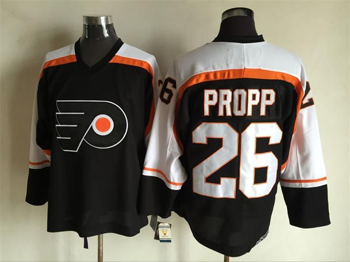 NHL Philadelphia Flyers #26 Propp Black Jersey