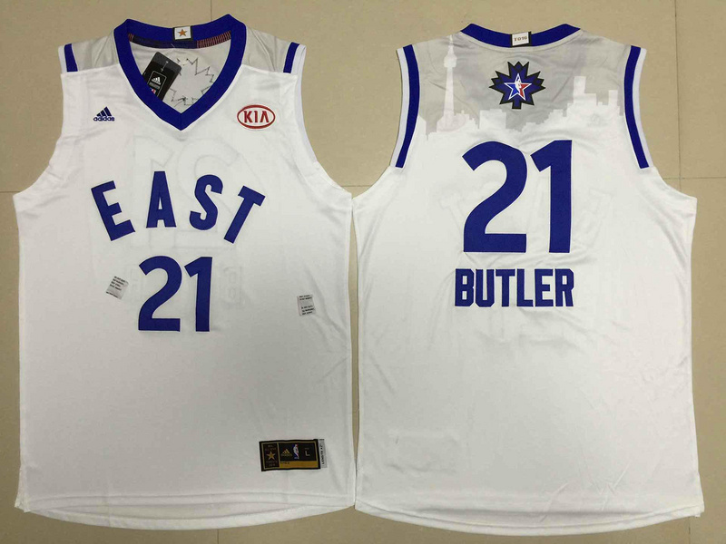 15-16 NBA Chicago Bulls #21 Butler White All-Star Jersey