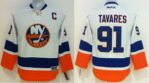 New York Islanders #91 John Tavares Blue Kids Jersey