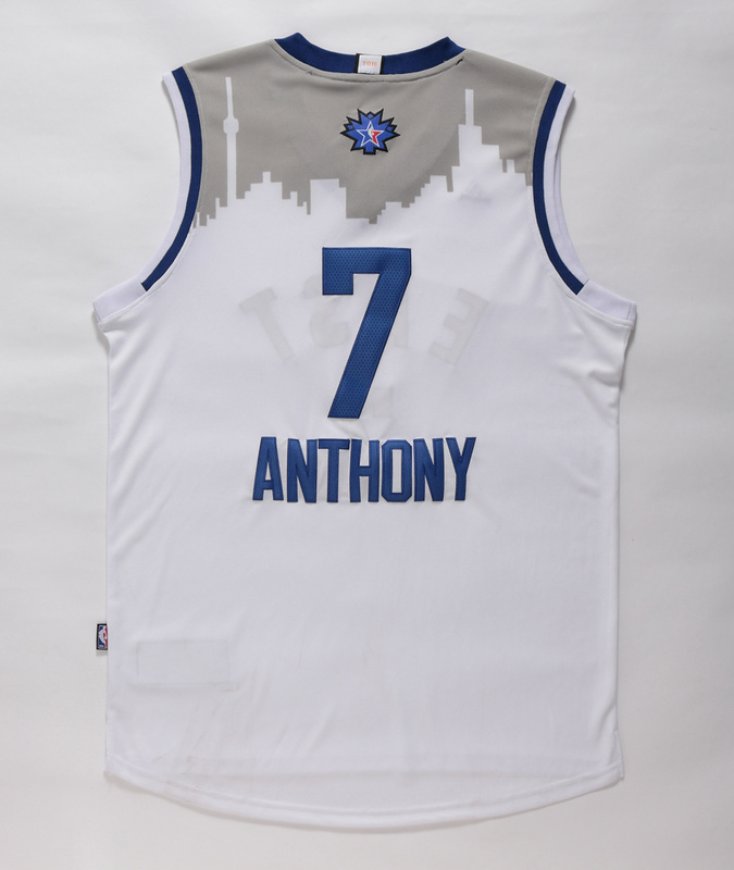 2016 NBA All Star New York Knicks #7 Anthony White Jersey