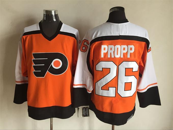 NHL Philadelphia Flyers #26 Propp Orange Jersey