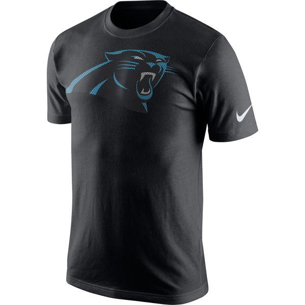 NFL Carolina Panthers Black Team Logo T-Shirt