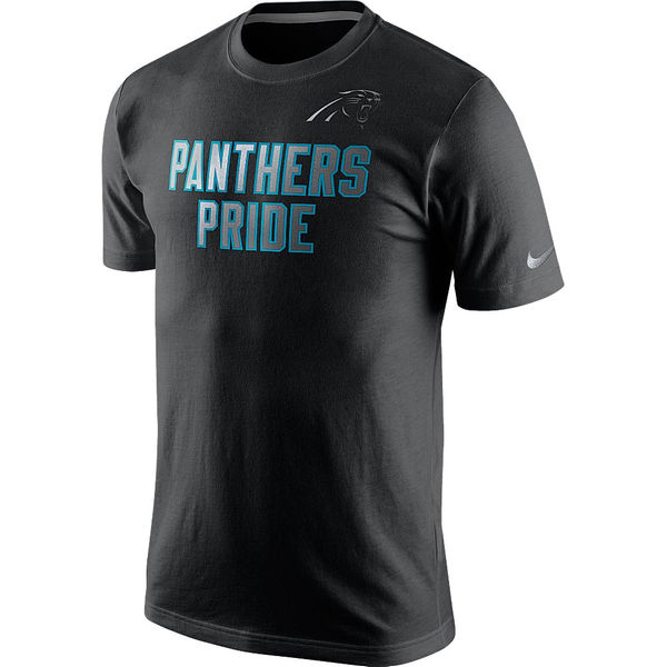 NFL Carolina Panthers Black Color T-Shirt 2