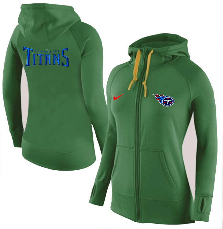 NFL Tennessee Titans Green Women Hoodie