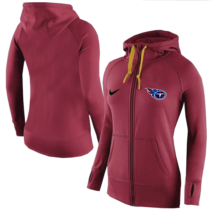 NFL Tennessee Titans Women D.Red Hoodie