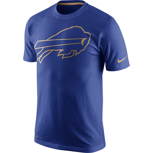 NFL Buffalo Bills Black Gold Logo T-Shirt