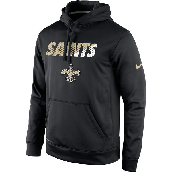 NFL New Orleans Saints Black Hoodie 2