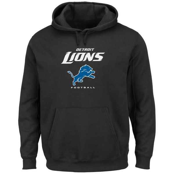 NFL Detroit Lions Black Hoodie