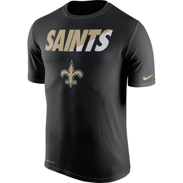 NFL New Orleans Saints Black T-Shirt