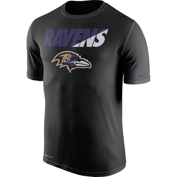 NFL Baltimore Ravens Black Gold Logo T-Shirt