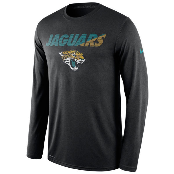 NFL Jacksonville Jaguars Black Long-Sleeve T-Shirt