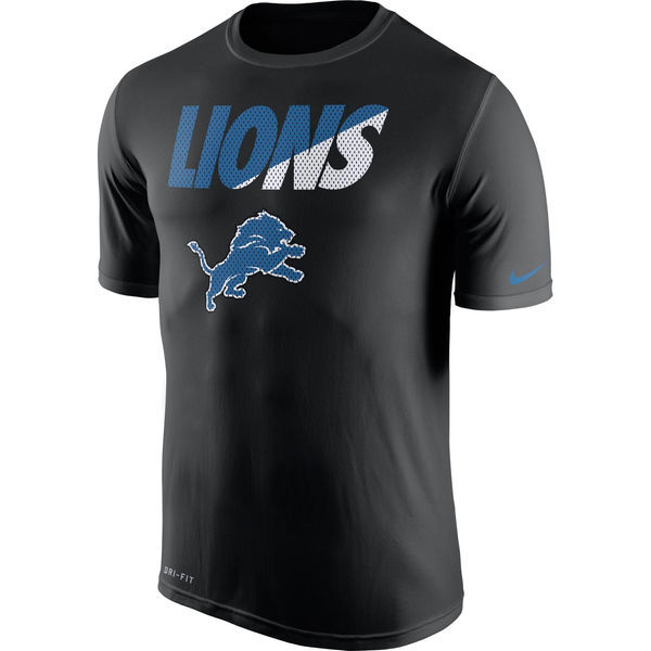 NFL Detroit Lions Black T-Shirt