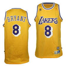 NBA Los Angeles Lakers #8 Bryant Yellow Jersey.jpeg