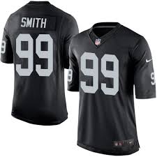 Nike NFL Oakland Raiders #99 Aldon Smith Elite Home Jersey  .jpeg