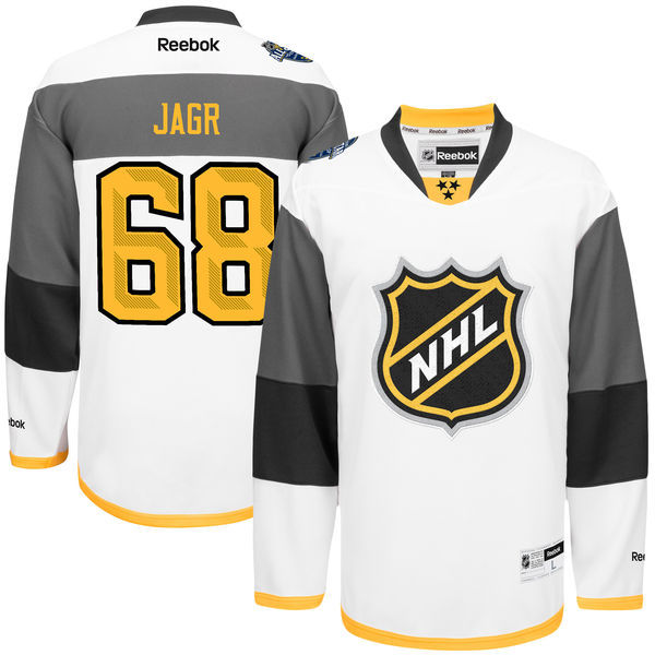 NHL Reebok 2016 All-Star #68 Jaromir Jagr Premier Jersey - White 