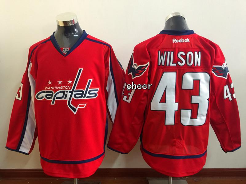 NHL Washington Capitals #43 Wilson Red Jersey