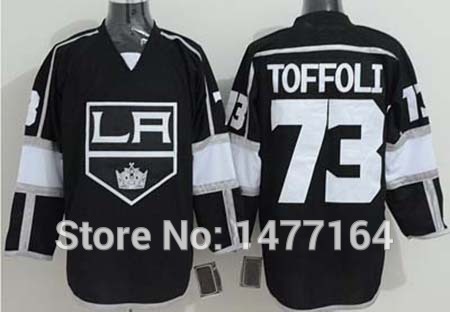 NHL Los Angeles Kings #73 Tyler Toffoli Jersey Home Black Jersey