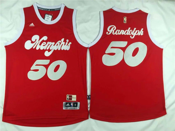 NBA Memphis Grizzlies #50 Randolph Red Jersey