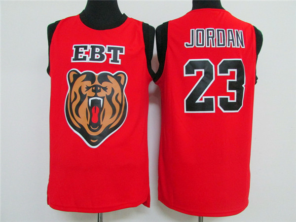 jordan #23 Red College Basketball Jersey
