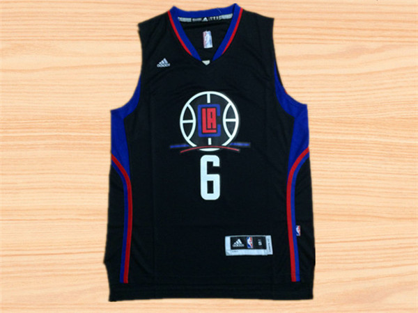 2015 NBA Los Angeles Clippers #6 Jordan Black Jersey