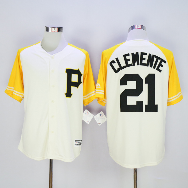 MLB Pittsburgh Pirates #21 Clemente White New Jersey