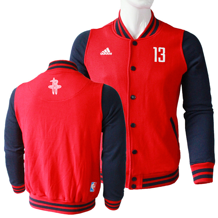NBA Houston Rockets #13 Harden Red Jacket
