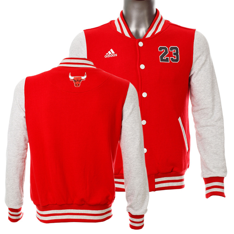 NBA Chicago Bulls #23 Jordan Red Jacket