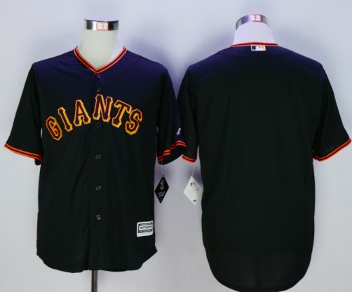 MLB San Francisco Giants Custom Black Jersey