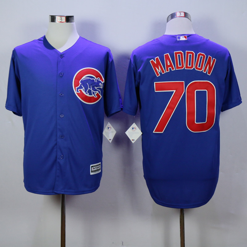 MLB Chicago Cubs #70 Maddon Blue New Jersey