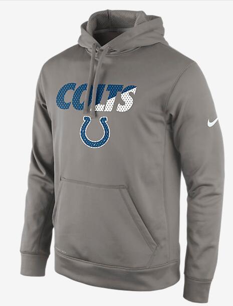 NFL Indianapolis Colts KO Staff Pracice Grey Hoodie