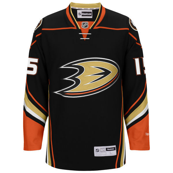 NHL Anaheim Ducks Custom Black Jersey