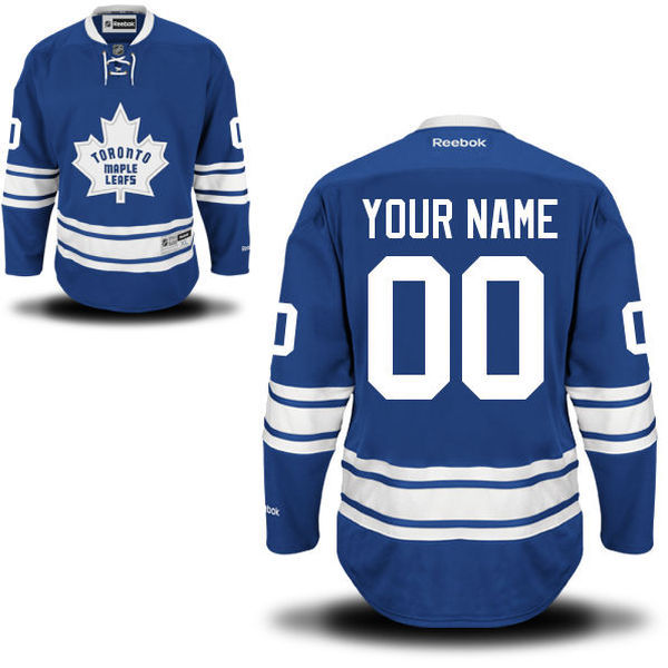 NHL Toronto Maple Leafs #00 Your Name Home Custom Women Jersey