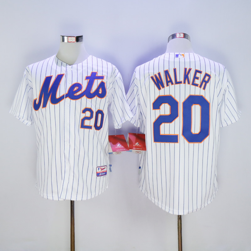 MLB New York Mets #20 Walker White Jersey